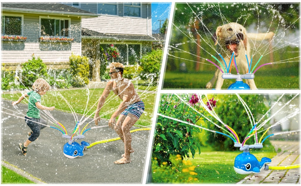 Baleia com Esguicho Giratório