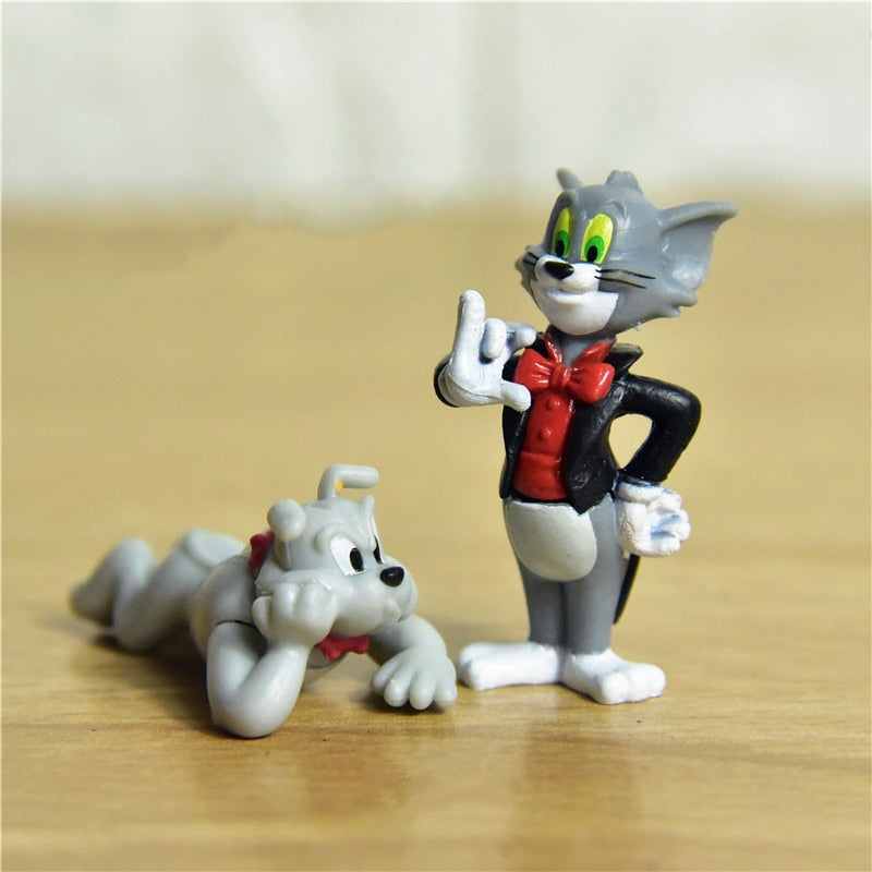 Kit 9 Bonecos Tom e Jerry - Edição Limitada