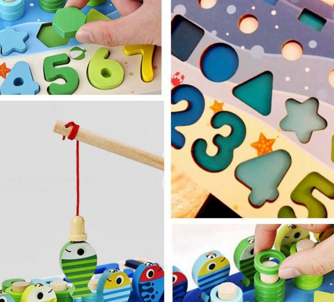 Quadro de Tarefas Funny Puzzle - Montessoriano