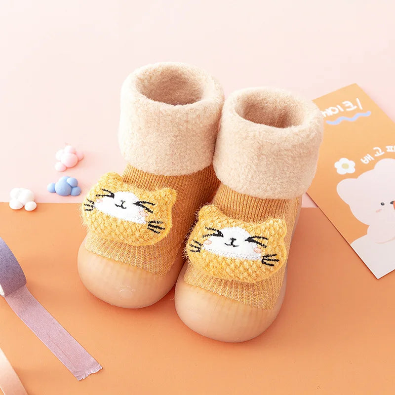 CuteSock - Sapato meia para Bebês e Crianças Pequenas para o Inverno
