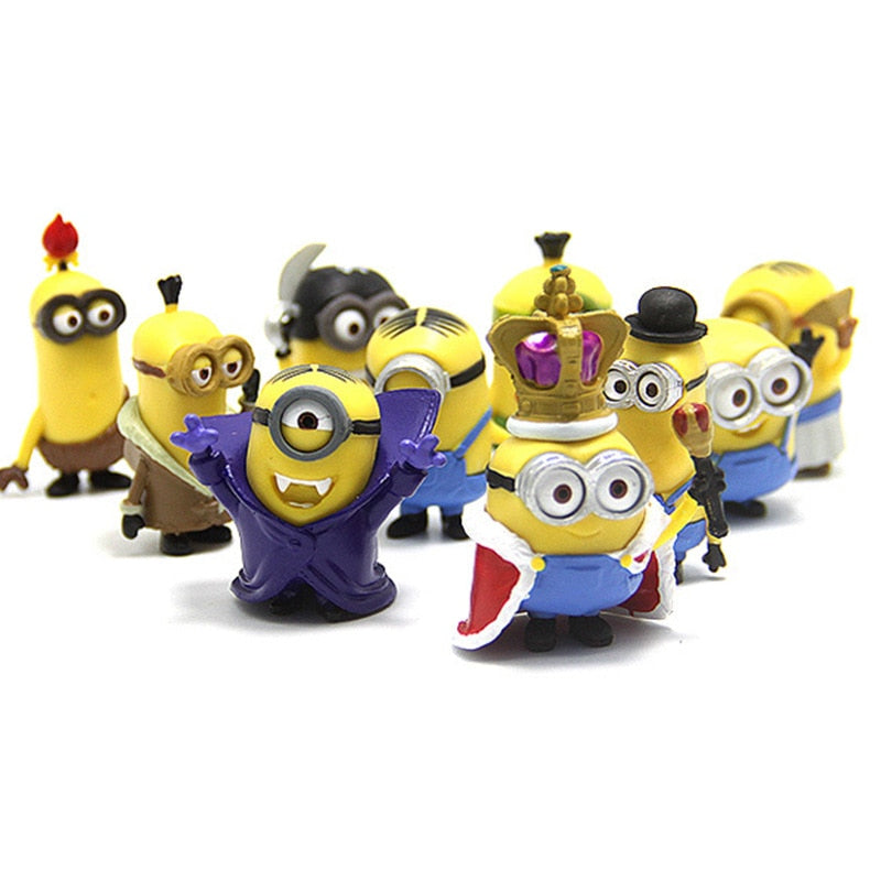 Kit 10 Bonecos Minions - Edição Limitada