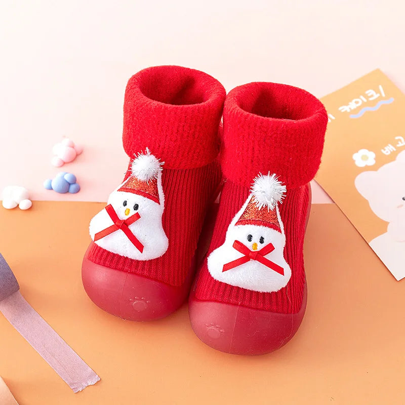 CuteSock - Sapato meia para Bebês e Crianças Pequenas para o Inverno