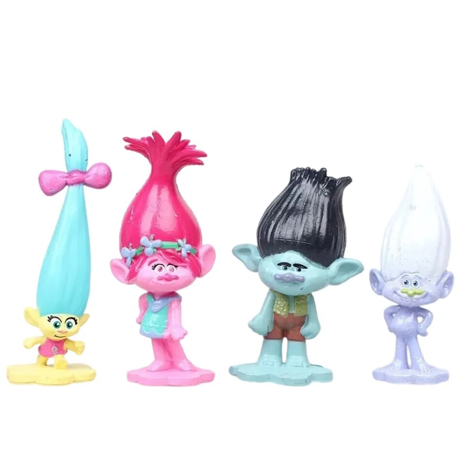 Kit 12 Bonecos Trolls - Edição Limitada
