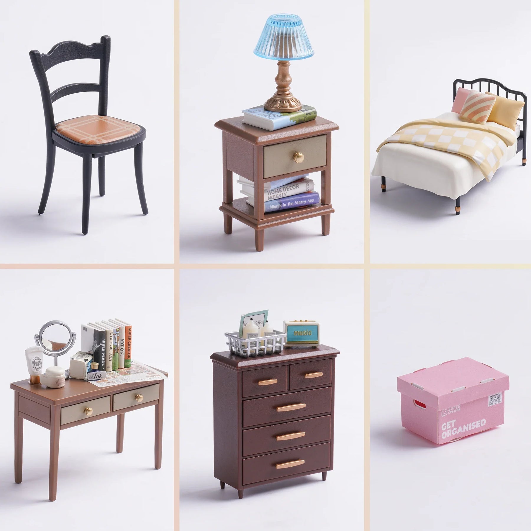 Kit DIY Quarto Miniatura Sweet Dream