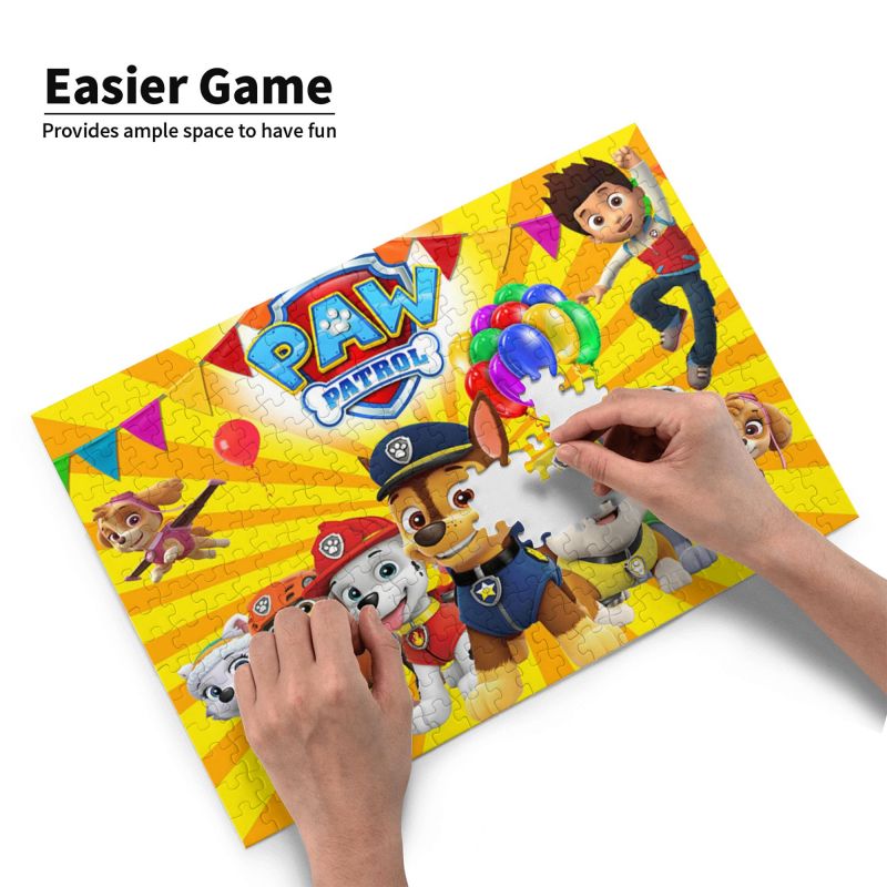 Quebra Cabeça de Madeira - Patrulha Canina