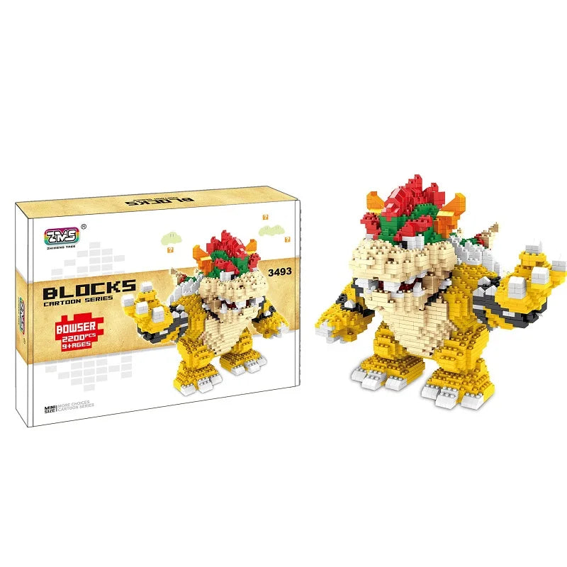 Lego de montar - Yoshi e Bowser Edição Limitada