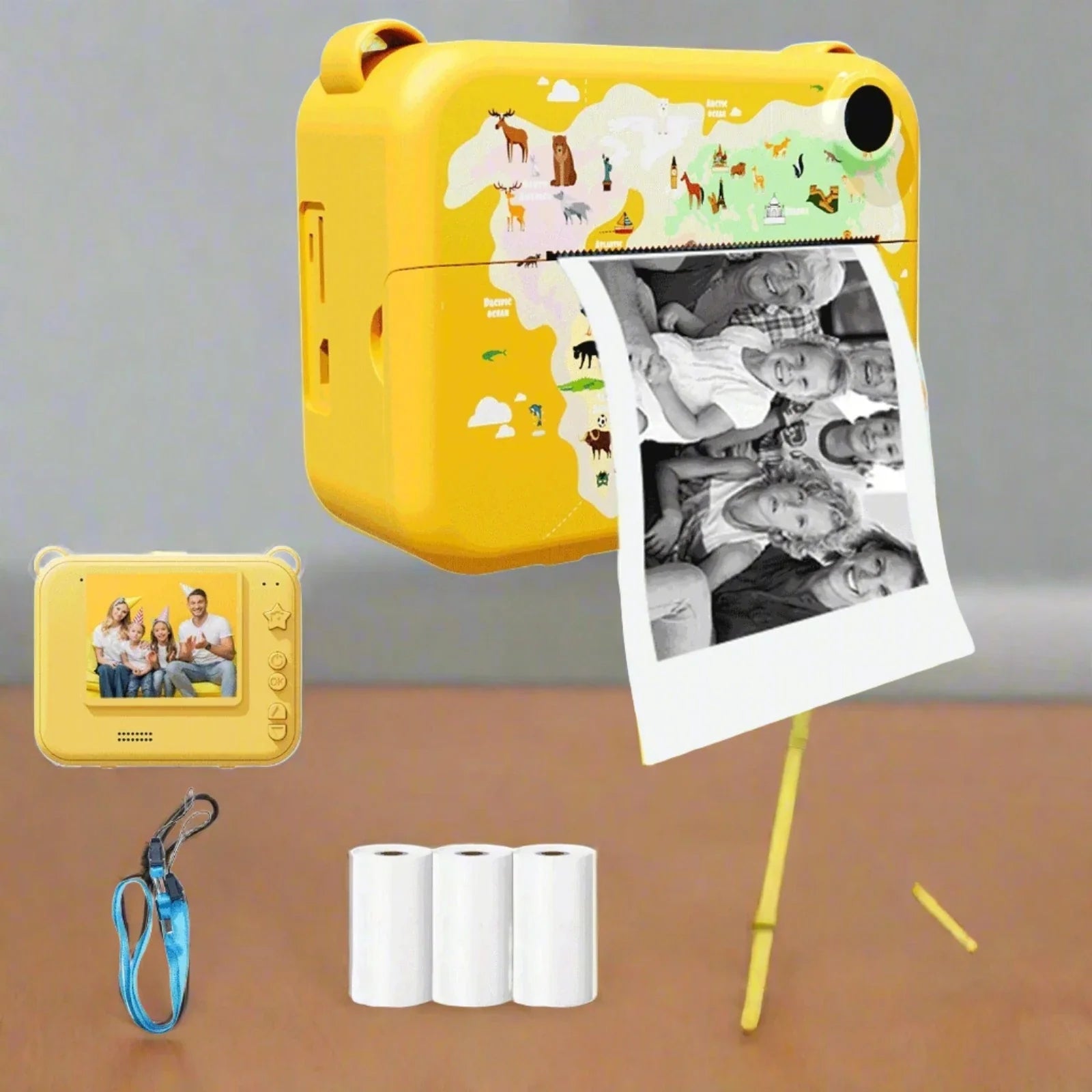 SnapKid - Câmera Infantil Digital com impressora térmica + BRINDE!