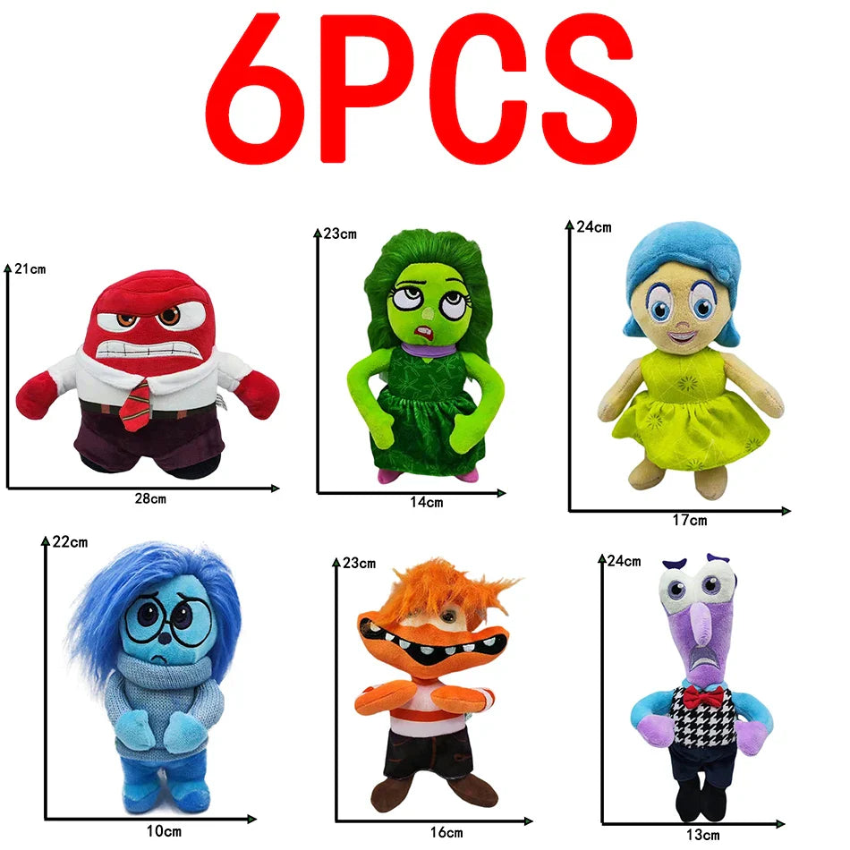 Pelúcias do filme Divertidamente - Edição Limitada