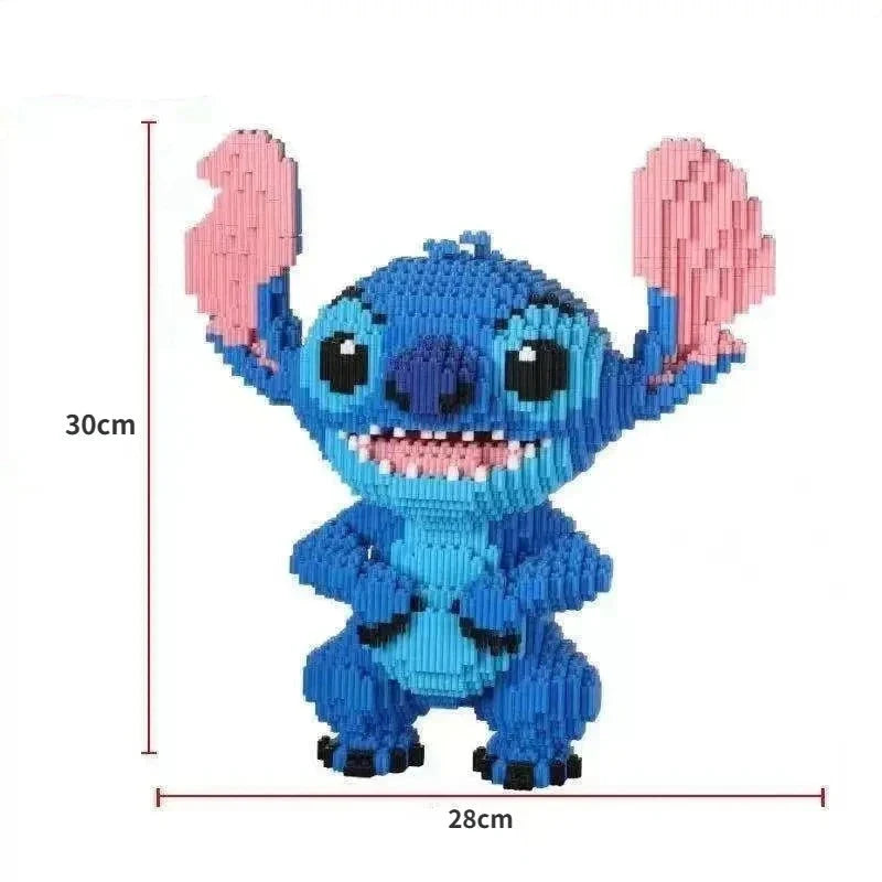 Lego de montar - Stitch gigante 30cm +5000 Peças - Edição limitada