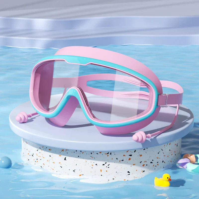 AquaVision Kids™ - Óculos de Natação Confortáveis para Crianças