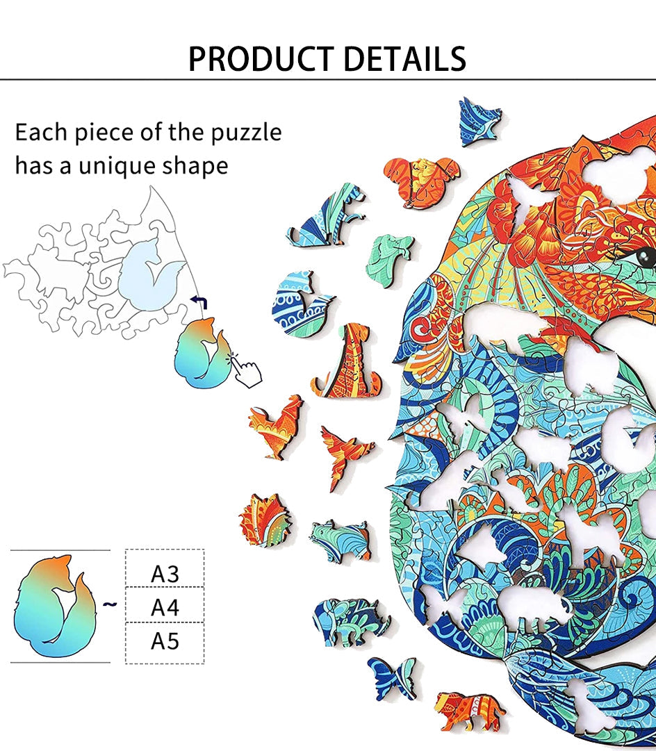 Quebra Cabeça Animais Fantásticos