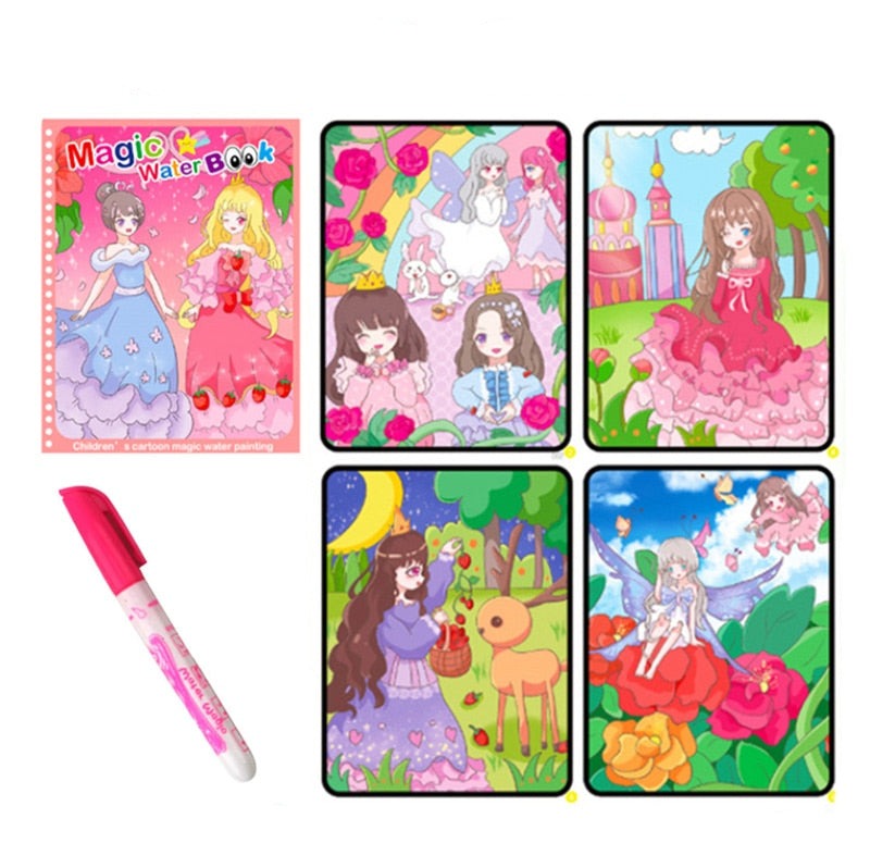 Livro Mágico - Pinte com água