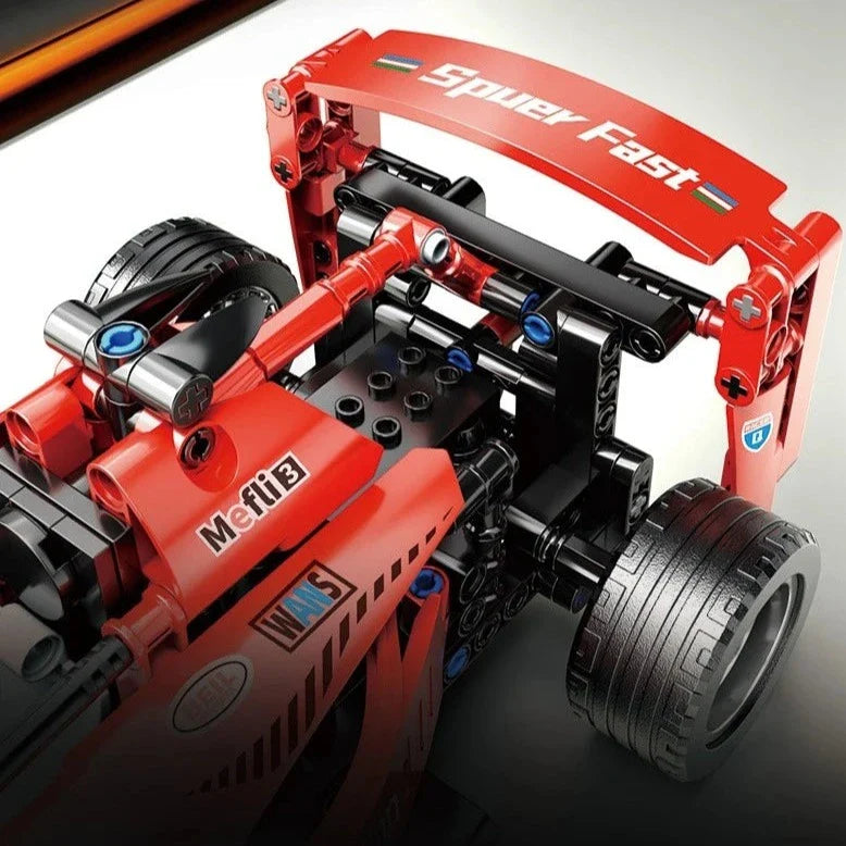 Carro de Corrida F1 em Blocos - 455 peças - Edição Limitada