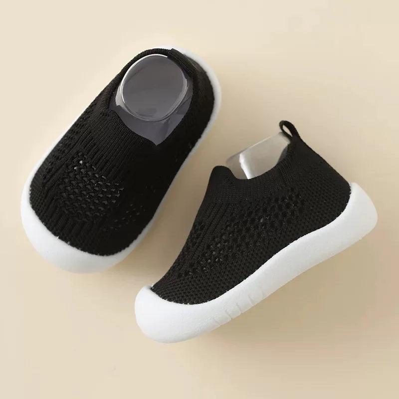 TinySteps - Tênis casuais para Bebês com Sola Macia Antiderrapante, Malha Respirável, Fresco e Fofo