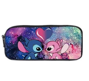 Kit 3 Peças Lilo e Stich - Mochila + Bolsa + Estojo