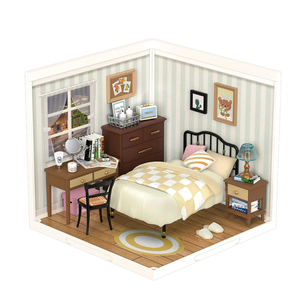 Kit DIY Quarto Miniatura Sweet Dream