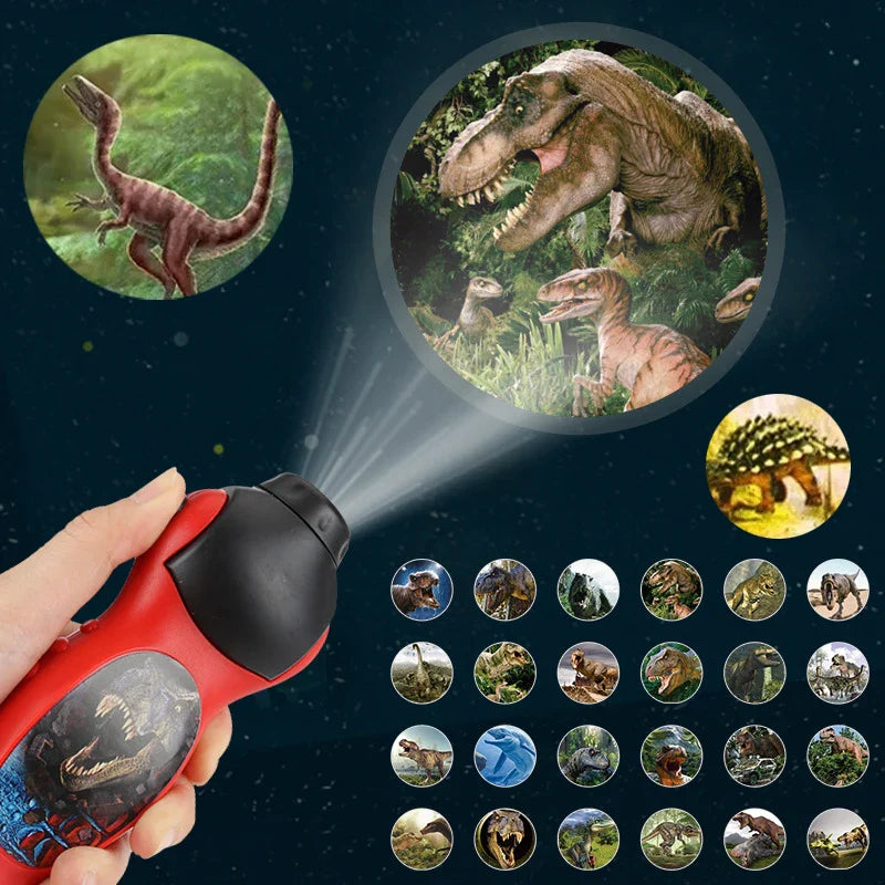 Projetor Mágico - Projetor Infantil de Dinossauros e Animais