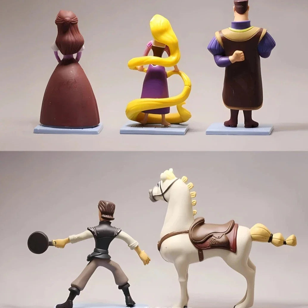 Kit 5x Bonecos Rapunzel - Edição Limitada