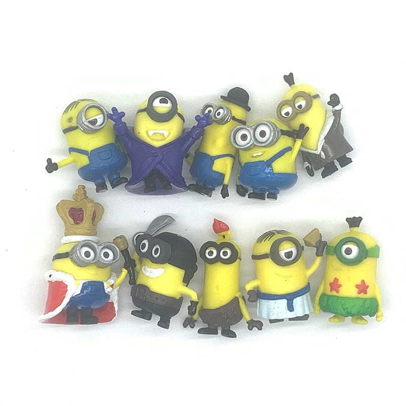 Kit 10 Bonecos Minions - Edição Limitada