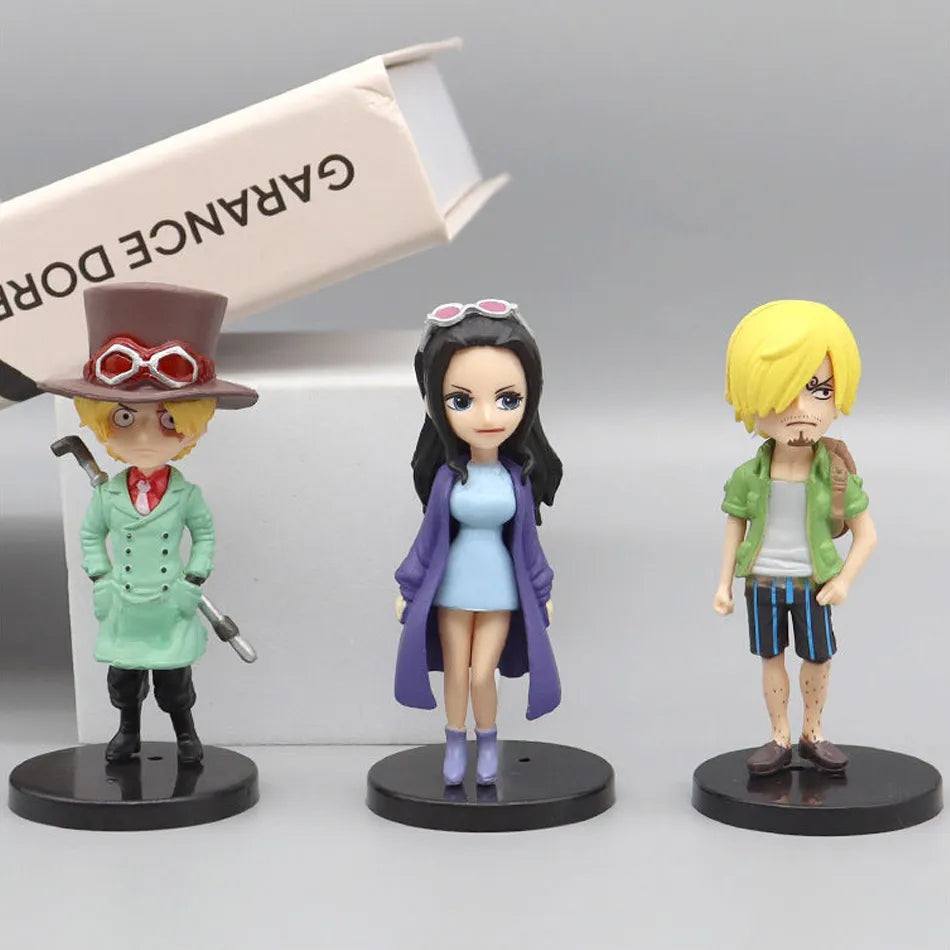 Kit 6 Bonecos One Piece