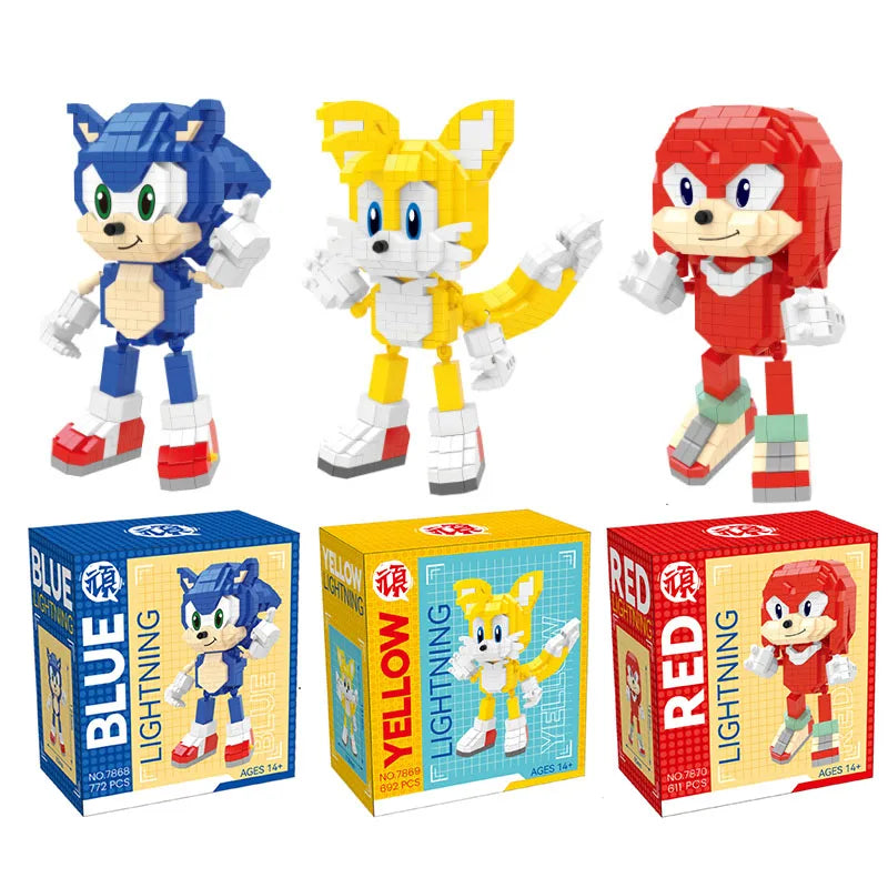 Lego de montar - Sonic e sua turma