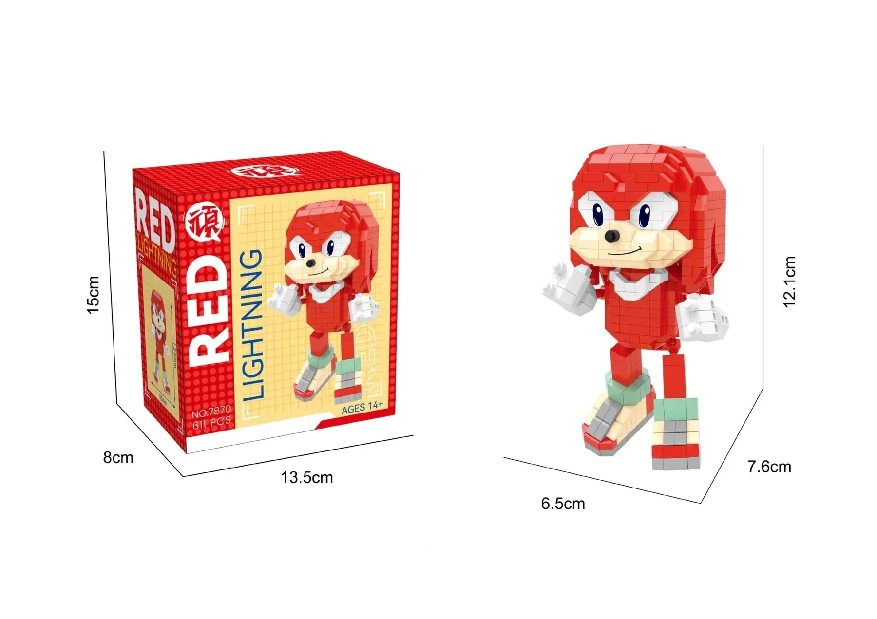 Lego de montar - Sonic e sua turma