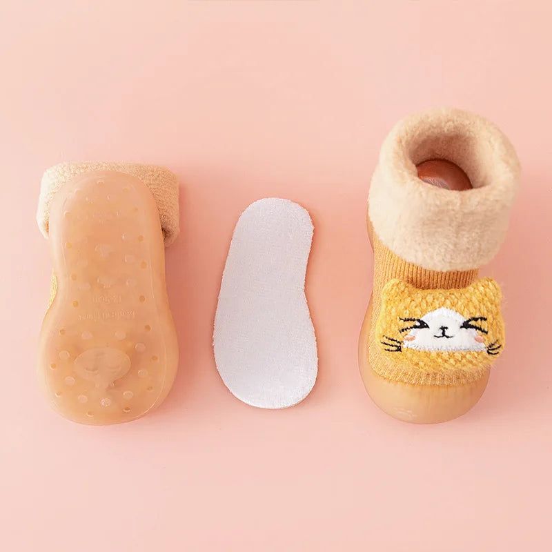 CuteSock - Sapato meia para Bebês e Crianças Pequenas para o Inverno