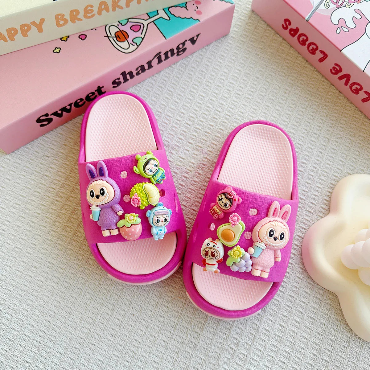 Chinelo Infantil Labubu - Edição Limitada