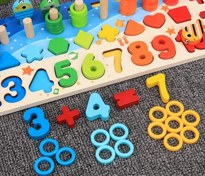 Quadro de Tarefas Funny Puzzle - Montessoriano