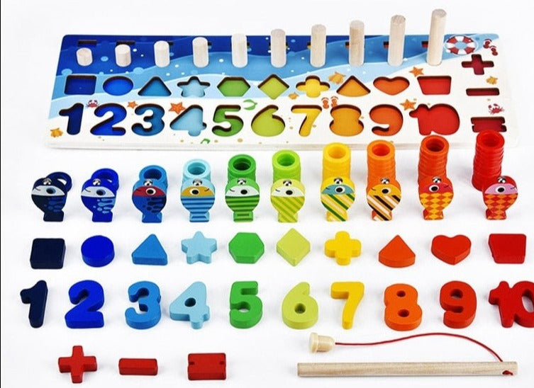 Quadro de Tarefas Funny Puzzle - Montessoriano