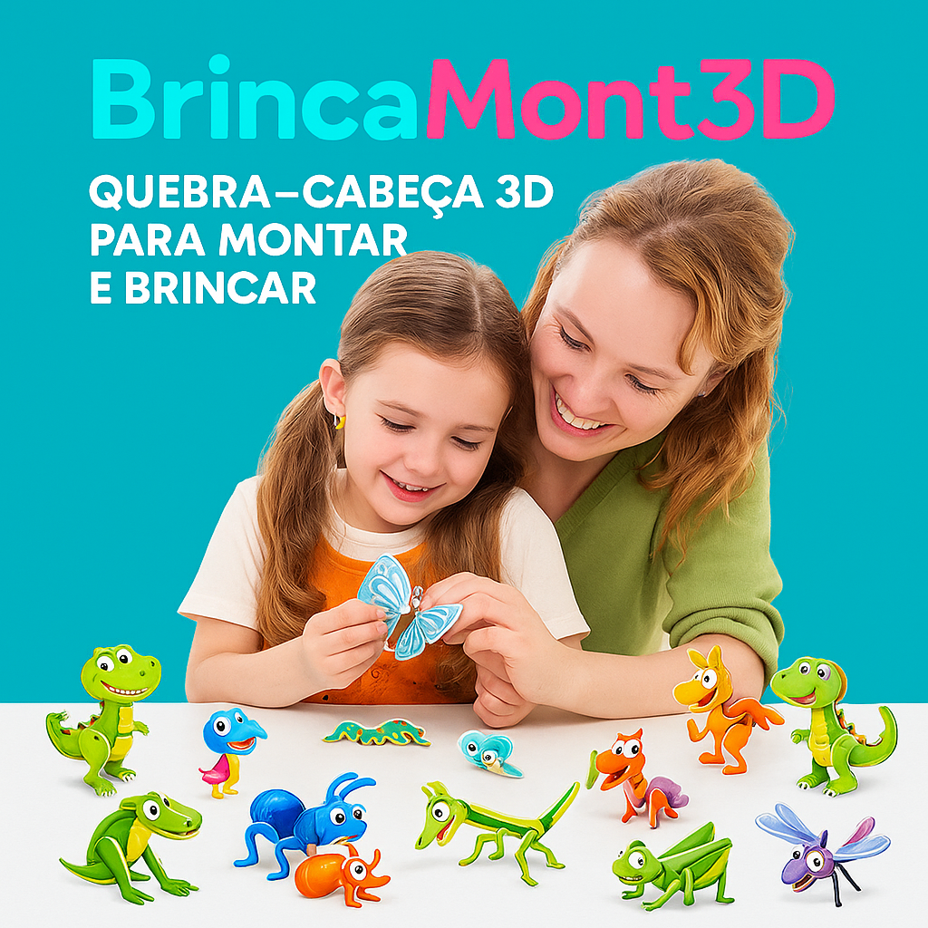 BrincaMont 3D - Edição Limitada