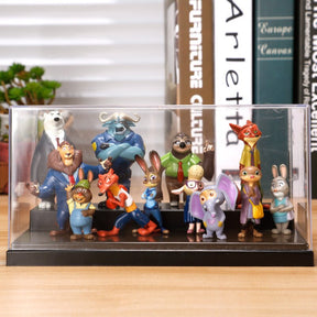 Kit 12 Bonecos Zootopia - Edição Limitada