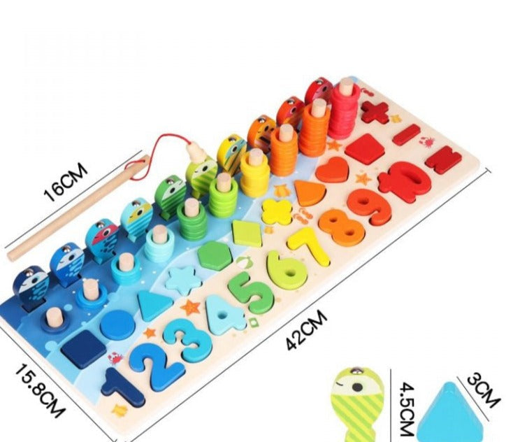 Quadro de Tarefas Funny Puzzle - Montessoriano