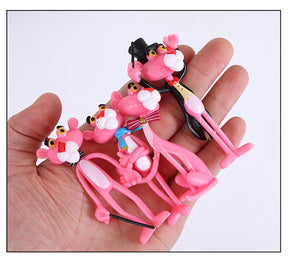 Kit 4 Bonecos Pantera cor de Rosa - Edição Limitada