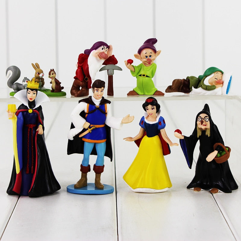 Kit 8 Bonecos Branca de Neve - Edição Limitada