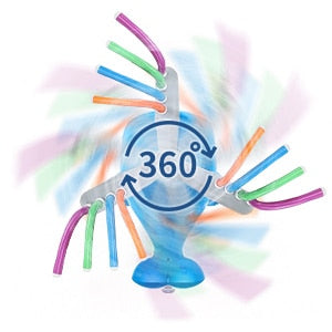 Baleia com Esguicho Giratório