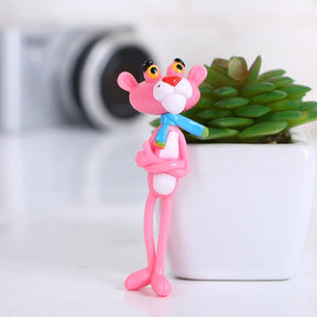 Kit 4 Bonecos Pantera cor de Rosa - Edição Limitada