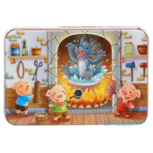 Quebra Cabeça de Madeira - Histórias Infantil