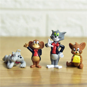 Kit 9 Bonecos Tom e Jerry - Edição Limitada