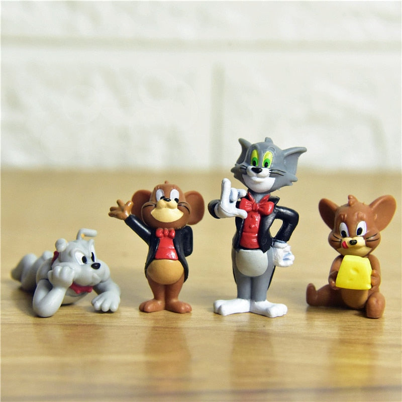 Kit 9 Bonecos Tom e Jerry - Edição Limitada