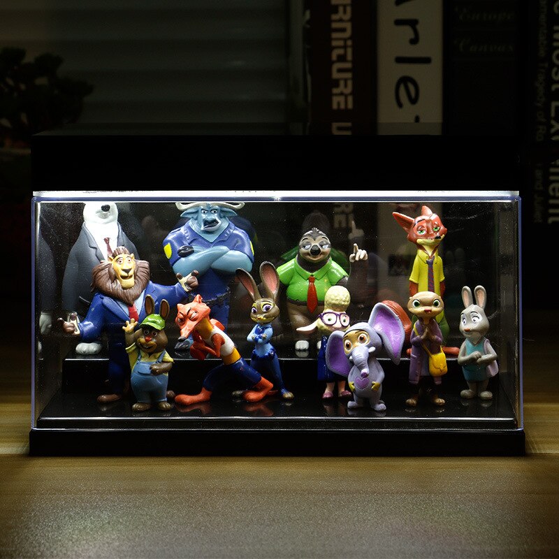 Kit 12 Bonecos Zootopia - Edição Limitada