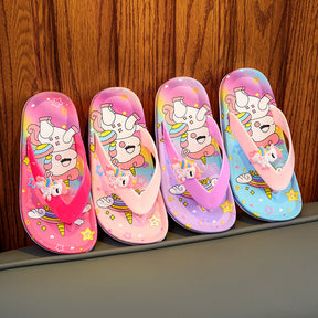 Chinelo Infantil de dedo Unicórnio - Edição Limitada