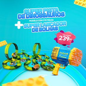 Super Pista de Dinossauros - Edição Limitada