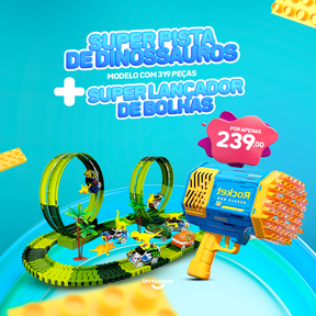 Super Pista de Dinossauros - Edição Limitada