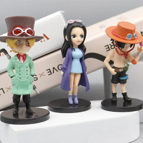 Kit 6 Bonecos One Piece
