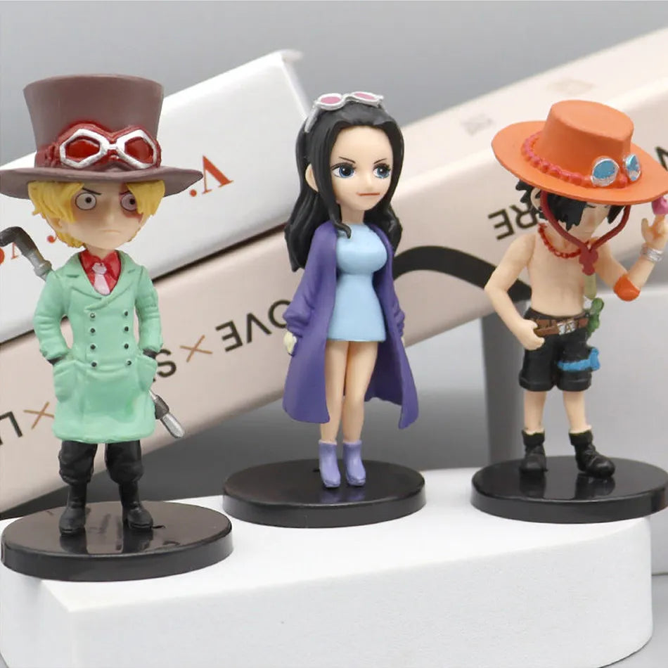 Kit 6 Bonecos One Piece