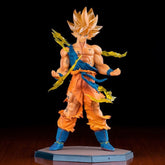 Boneco Colecionável - Goku Super Sayajin batalha contra Freeza