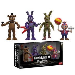 Kit 4 Bonecos Jogo Five night at Freddy - Edição Limitada
