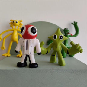 Kit 8 Bonecos RAINBOW FRIENDS - Poucas Unidades