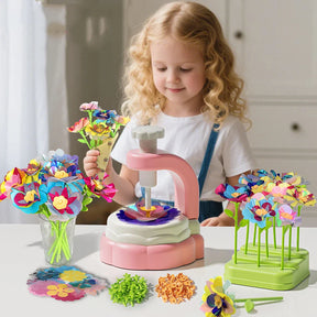 FlowerDiy - Kit de artesanato infantil com flores faça você mesmo